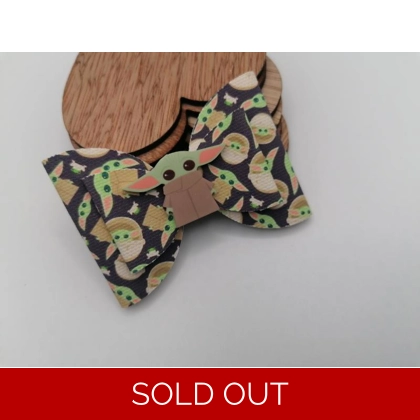 Star Wars Grogu Single Hair Bow